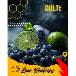CULTt M10 Lime Blueberry (Культ Лайм, Черника, Лед) Medium На вес 25г