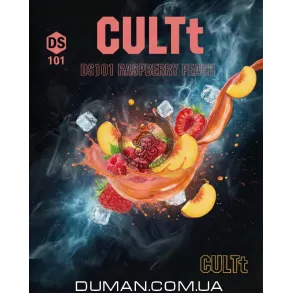 CULTt Strong DS101 Raspberry Peach (Культ Стронг Малина Персик Лед) | На вес 25г