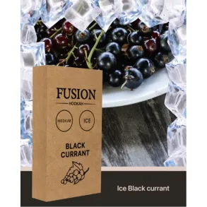 Fusion Ice Black Currant (Фьюжн Ледяная Черная смородина) Medium 100г
