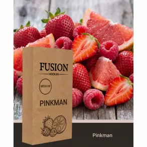 Fusion PinkMan (Ф'южн Полуниця, Малина, Грейпфрут) Medium 100г