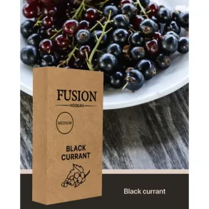 Fusion Black Currant (Фьюжн Черная смородина) Medium 100г
