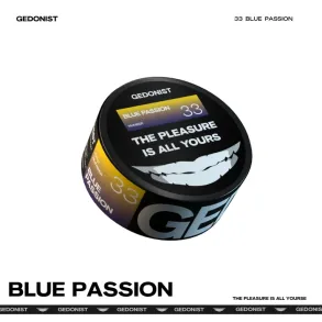 Gedonist 33 Blue Passion (Гедонист Черника Маракуйя) 100г