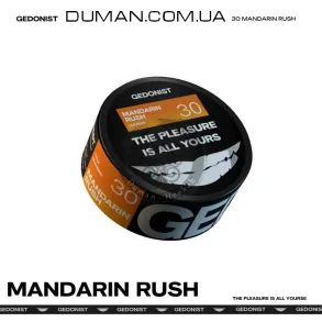 Gedonist 30 Mandarin Rush (Гедонист Мандарин) 100г