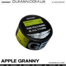 Gedonist Apple Granny (Гедоніст Зелене Яблуко з М’ятною Жуйкою) 100г 