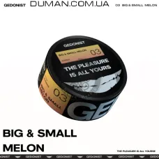 Gedonist Big & Small Melon (Гедоніст Диня та Кавун) 100г