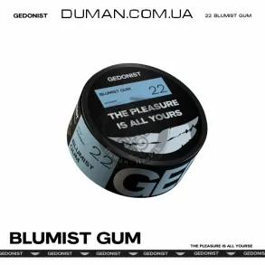 Gedonist 22 Bluemist Gum (Гедонист Жвачка с Голубикой) 100г
