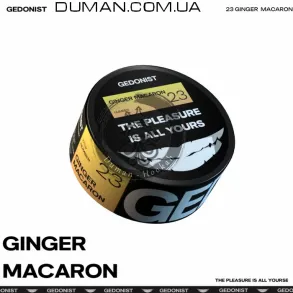 Gedonist Ginger Macaron (Гедоніст Імбирне Печиво) 100г