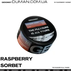 Gedonist Raspberry Sorbet (Гедоніст Малиновий Сорбет) 100г