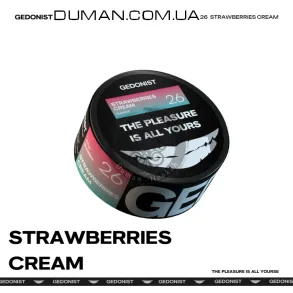 Gedonist Strawberries Cream (Гедоніст Полуничний Крем) 100г