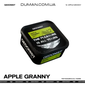 Gedonist Apple Granny (Гедоніст Зелене Яблуко з М’ятною Жуйкою) 200г