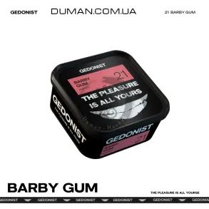 Gedonist Barby Gum (Гедоніст Малиново-Полунична Жуйка) 200г