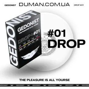 Drop Gedonist #1 (Смородина, Лимонный Чай, Дыня-Арбуз, Печенье, Вишня) 5шт x 25g - 125g
