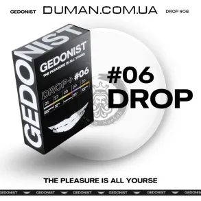 Drop Gedonist #6 (Земляника крем, Папайя Лайм, Арбуз Лимон, Лавандовый тоник, Мандарин) 5шт x 25g - 125g