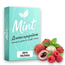 Безтютюнова суміш Mint - Лічі Малина 100г