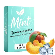 Безтютюнова суміш Mint - Айс Персик 100г