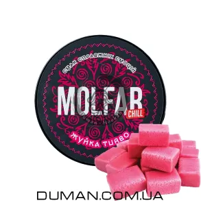 Molfar Жуйка Turbo (Мольфар - Розовая Жвачка, Лед) | Chill Line 40г