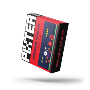 Pixtea EXPLOSIVE FATALITY (ПіксТі Малина Гранат) 50г