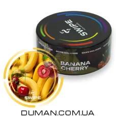 Безтютюнова суміш Swipe Banana Cherry (Свайп Банан Вишня) 100г