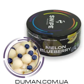 Безтютюнова суміш Swipe Melon Blueberry (Свайп Диня Чорниця) 100г
