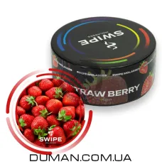Безтютюнова суміш Swipe Straw Berry (Свайп Полуниця) 100г