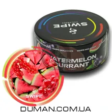 Безтютюнова суміш Swipe Watermelon Currant (Свайп Кавун Смородина) 100г