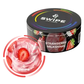 Бестабачная смесь Swipe Strawberry Milkshake (Свайп Клубничный Милкшейк) 100г