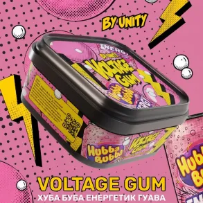 Unity Voltage Gum (Юнити - Хубба Бубба, Энергетик, Гуава) 250г