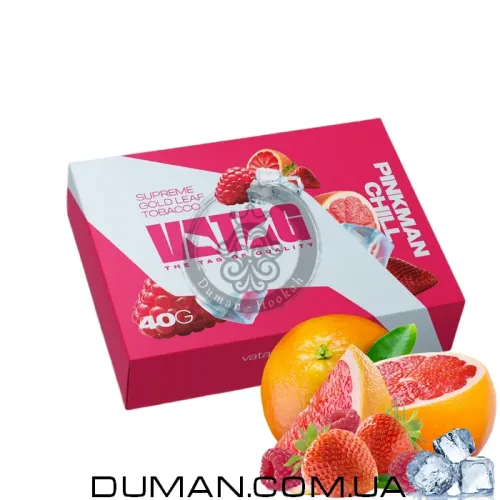 Vatag Pinkman Chill (Ватаг Лід Полуниця, Малина, Грейпфрут) 40g
