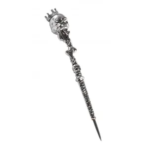 Шило Yahya Skull Silver для кальяна
