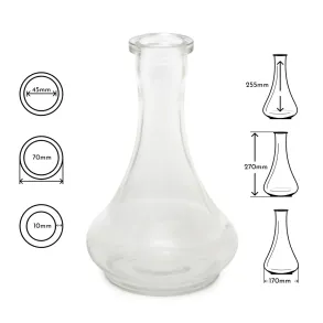 Колба Drop UA | Clear для кальяна