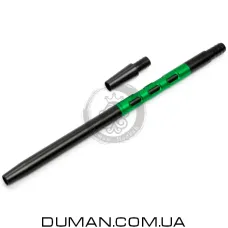 Мундштук Storm 2 Black/Green з конектором для кальяну