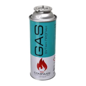 Газовый баллон Compass для газовой горелки 220 грамм