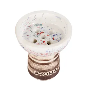 Чаша Aroma Hookah Sierra Glaze | White Red