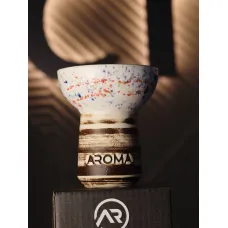 Чаша Aroma Hookah Sierra Glaze | White Red - №4