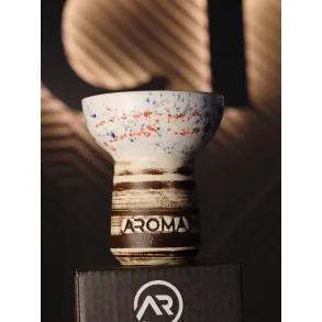 Чаша Aroma Hookah Sierra Glaze | White Red