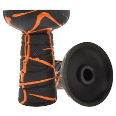 Чаша Gusto Bowls Classic Phunnel Black Glaze (Orange)