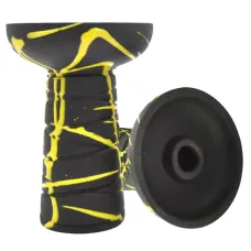 Чаша Gusto Bowls Classic Phunnel Black Glaze (Yellow)