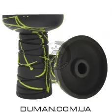 Чаша Gusto Bowls Classic Phunnel Black Glaze (Green)