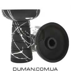 Чаша Gusto Bowls Classic Phunnel Black Glaze (White)