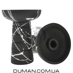 Чаша Gusto Bowls Classic Phunnel Black Glaze (White)