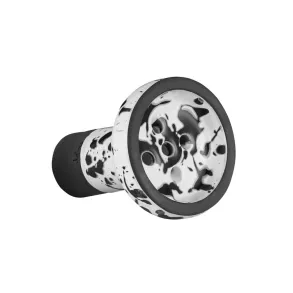 Чаша Tiaga Drops White Black