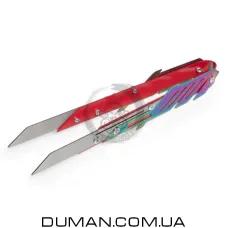 Щипці Bomber Katana Red/Chameleon для кальяну
