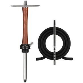 Кальян Aroma Hookah X-Ray Wood Brown + Калауд + Чаша у подарунок