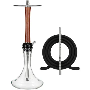 Кальян Aroma Hookah X-Ray Wood Brown + Калауд + Чаша у подарунок