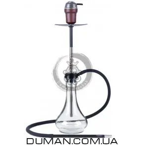 Кальян Embery subMONO-H - Black/Silver с Колбой + Чаша + Калауд