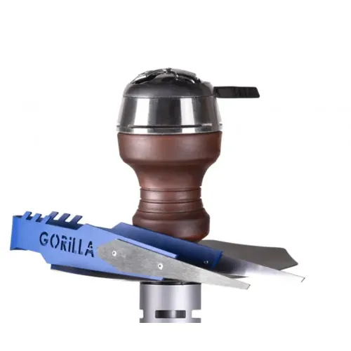 Кальян GORILLA Craft 3.0 с Колбой Craft BLUE EDITION + Чаша + Калауд + Щипцы