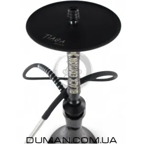 Кальян Tiaga Hookah Black Edition X | Колба Craft Black + Шланг