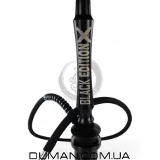 Кальян Tiaga Hookah Black Edition X | Колба Craft Black + Шланг - №5