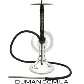 Кальян Tiaga Hookah Black Edition X | Колба Craft Clear + Шланг + Чаша