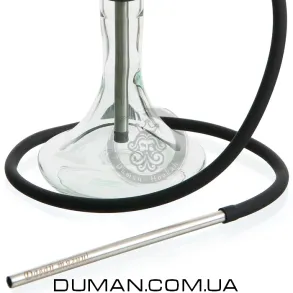Кальян Tiaga Hookah Black | Колба Craft Clear + Шланг + Чаша
